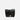 Front shot of Mini Palais Royal black leather mini bag with Silver metal