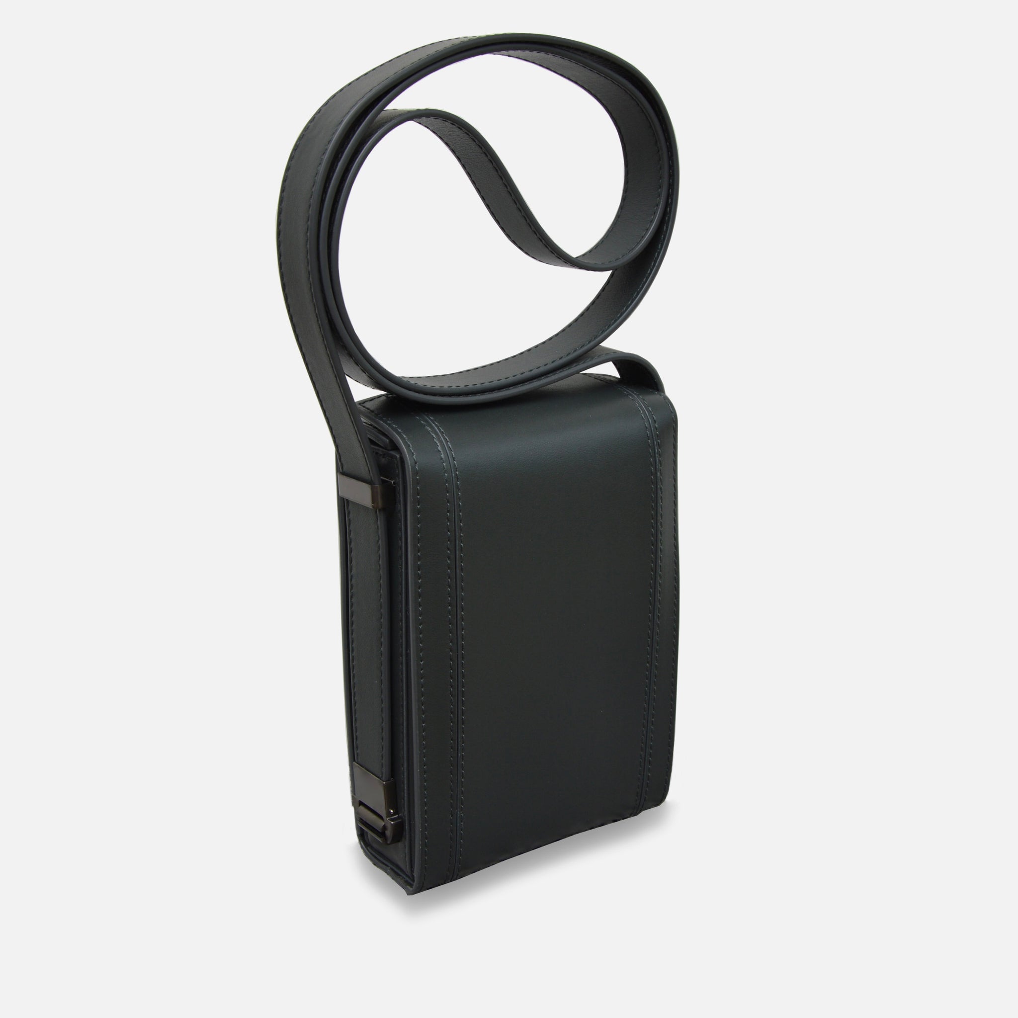 ETIENNE MARCEL DARK GREY VELEVET GUNMETAL