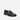 Preppy black loafers for women in polished calfskin featuring Scandinavian design and a classic penny loafer silhouette