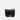 Front shot of Mini Palais Royal black leather mini bag with Silver metal